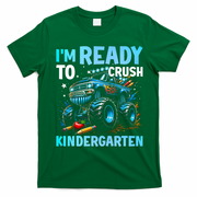I'm Ready To Crush Kindergarten Cute Monster Truck Back To School T-Shirt - Irish Green