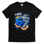 I Was 6 Now I'm 7 Birthday Celebration 67 Meme T-Shirt - Black