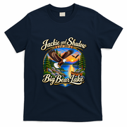 Jackie And Shadow Est 2018 Big Bear Lake T-Shirt - Navy Blue