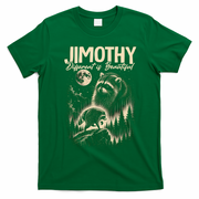 Jimothy Different Is Beautiful Raccoon T-Shirt - Irish Green