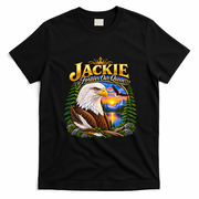 Jackie Eagle Forever Our Queen Memorial Tribute T-Shirt - Black