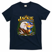 Jackie Eagle Forever Our Queen Memorial Tribute T-Shirt - Navy Blue