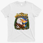 Jackie Eagle Forever Our Queen Memorial Tribute T-Shirt - White