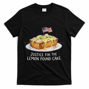 Justice For Lemon Pound Cake T-Shirt - Black