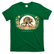 Jimothy From Seattle It’s OK To Be Weird Raccoon T-Shirt - Irish Green