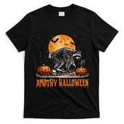 Jimothy Halloween Funny Viral Raccoon T-Shirt - Black