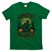 Jimothy Halloween Raccoon T-Shirt - Irish Green