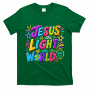Jesus Is The Light Of The World T-Shirt - Irish Green