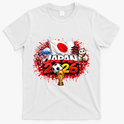 Japan North America Soccer Tournament 2026 T-Shirt - White
