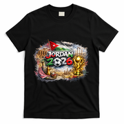 Jordan North America Soccer Tournament 2026 T-Shirt - Black