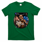 John Pork Tung Tung Tung Sahur 67 Meme Funny Brainrot T-Shirt - Irish Green