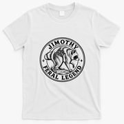 Jimothy Raccoon Funny Viral Meme Seattle Trash Panda T-Shirt - White