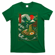 Japanese Ramen Kawaii Anime T-Shirt - Irish Green