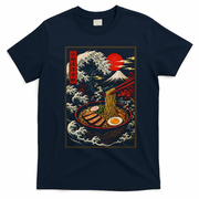 Japanese Ramen Kawaii Anime T-Shirt - Navy Blue