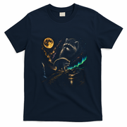 Jimothy Raccoon Seattle Feral Legend Moonlight T-Shirt - Navy Blue