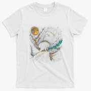 Jimothy Raccoon Seattle Feral Legend Moonlight T-Shirt - White