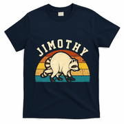 Jimothy Raccoon Seattle Feral Funny Trash Wildlife T-Shirt - Navy Blue