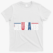 Jesus Saves USA Faith 4th Of July T-Shirt - White