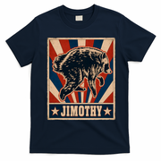 Jimothy Viral Raccoon Poster Funny Trash Panda T-Shirt - Navy Blue