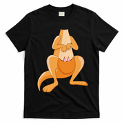 Kangaroo Costume For Halloween Kangaroo Animal T-Shirt - Black