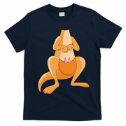 Kangaroo Costume For Halloween Kangaroo Animal T-Shirt - Navy Blue
