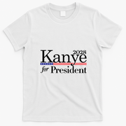 Kanye For President 2028 T-Shirt - White