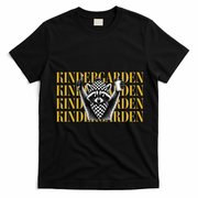 Kindergarten Funny Raccoon Back To School T-Shirt - Black