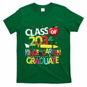Kindergarten Graduate Class Of 2036 Last Day Of School T-Shirt - Green