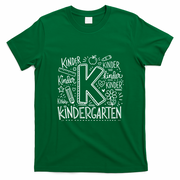 K Is For Kindergarten Back To School Kinder T-Shirt - Irish Green