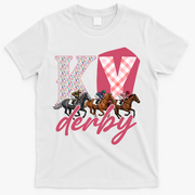 Kentucky KY Derby T-Shirt - White