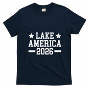 Lake America 2026 T-Shirt - Navy Blue