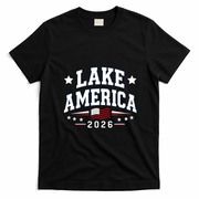 Lake America 2026 USA T-Shirt - Black