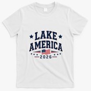 Lake America 2026 USA T-Shirt - White
