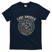 Lake America Canada USA Ontario T-Shirt - Navy Blue