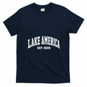 Lake America Est 2026 T-Shirt - Navy Blue