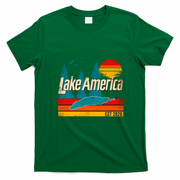 Lake America EST. 2026 Vintage T-Shirt - Irish Green