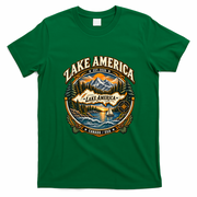 Lake America Est 2026 Canada USA T-Shirt - Irish Green