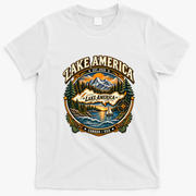 Lake America Est 2026 Canada USA T-Shirt - White