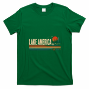 Lake America EST 2026 Retro Vintage T-Shirt - Irish Green