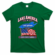 Lake America Ontario USA EST 2026 T-Shirt - Irish Green