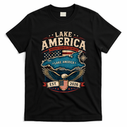 Lake America USA Previously Ontario Canada T-Shirt - Black