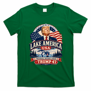 Lake America USA Trump 47 Previously Canada Ontario T-Shirt - Irish Green