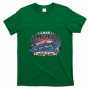 Lake America Vintage T-Shirt - Irish Green
