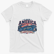 Lake America Vintage T-Shirt - White