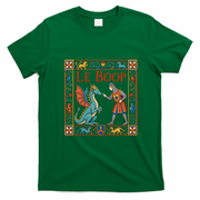 Le Boop Medieval Knight Dragon Fantasy T-Shirt - Irish Green