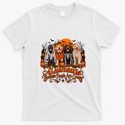Labradors Because People Are Creepy Halloween Dogs Costume T-Shirt - White