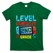 Level Complete 2nd Grade Video Game Last Day Of School T-Shirt - Green