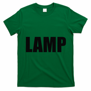 Lamp Costume Moth Meme Couple Fun Halloween Party T-Shirt - Irish Green