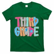 Last Day Of School Third Grade Graduation Teacher Student T-Shirt - Green