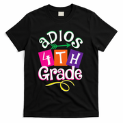 Last Day Of School Adios 4th Grade Graduation Premium T-Shirt - Black